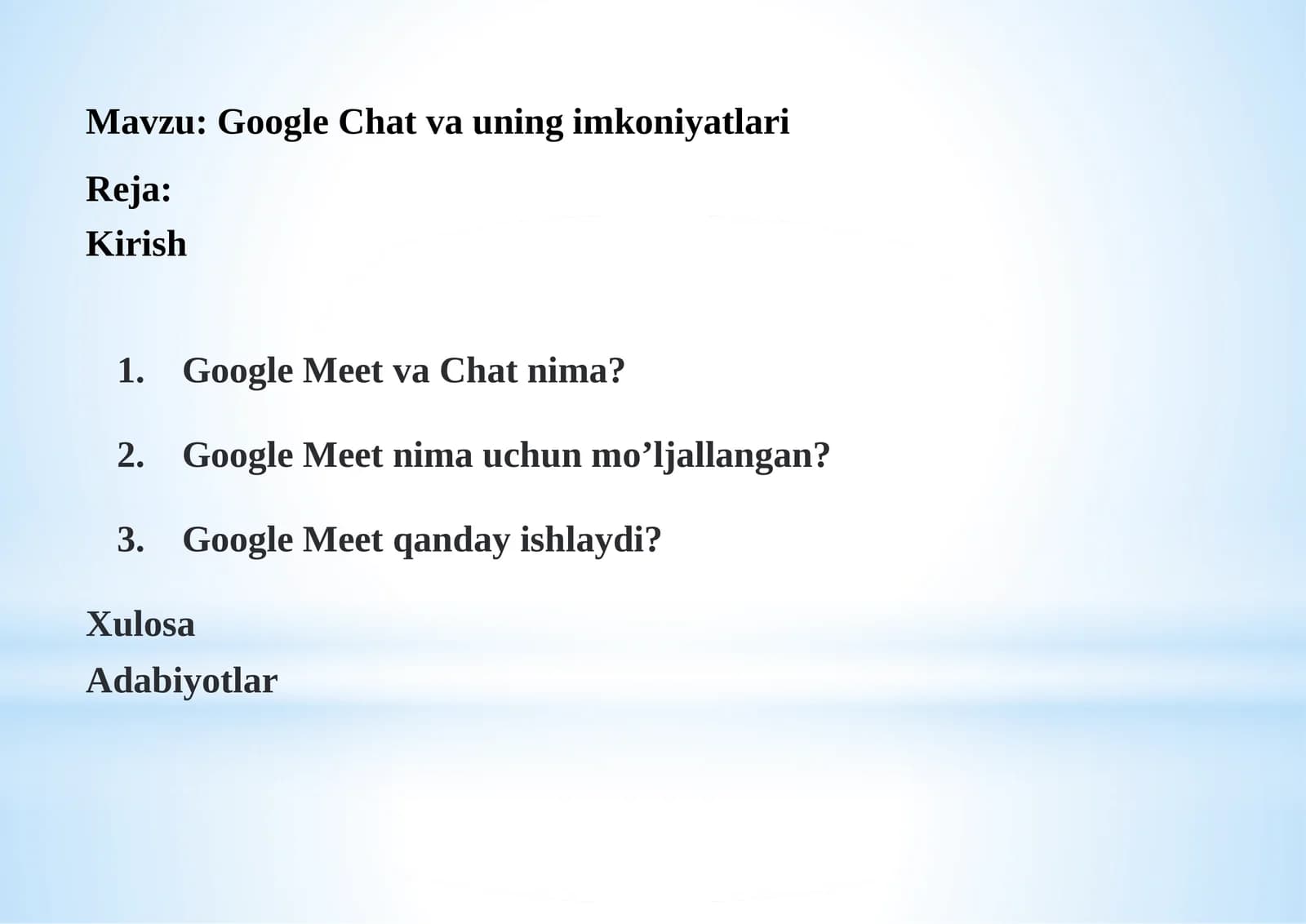 Google Chat (Hangouts Chat)