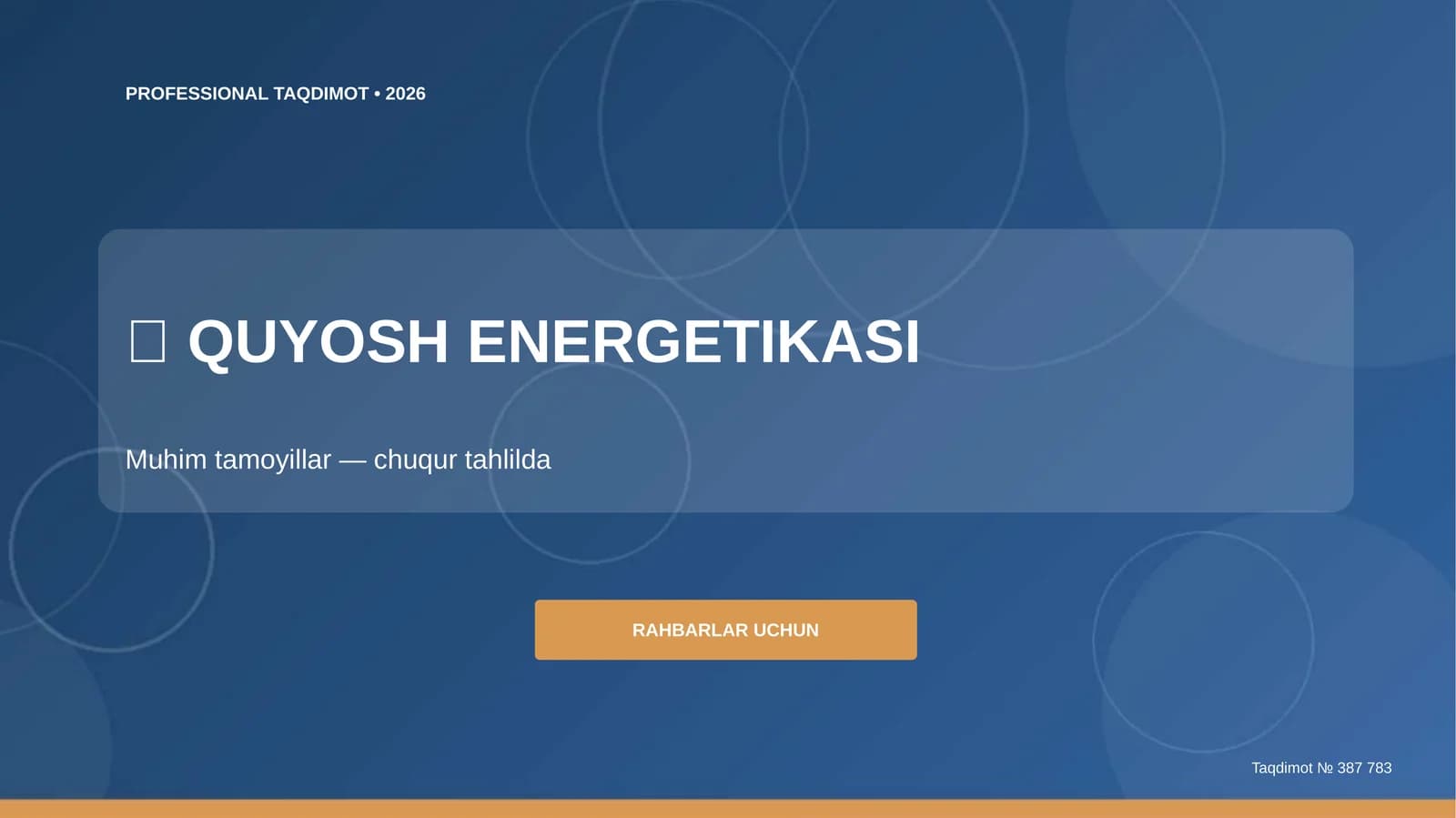 QUYOSH ENERGETIKASI