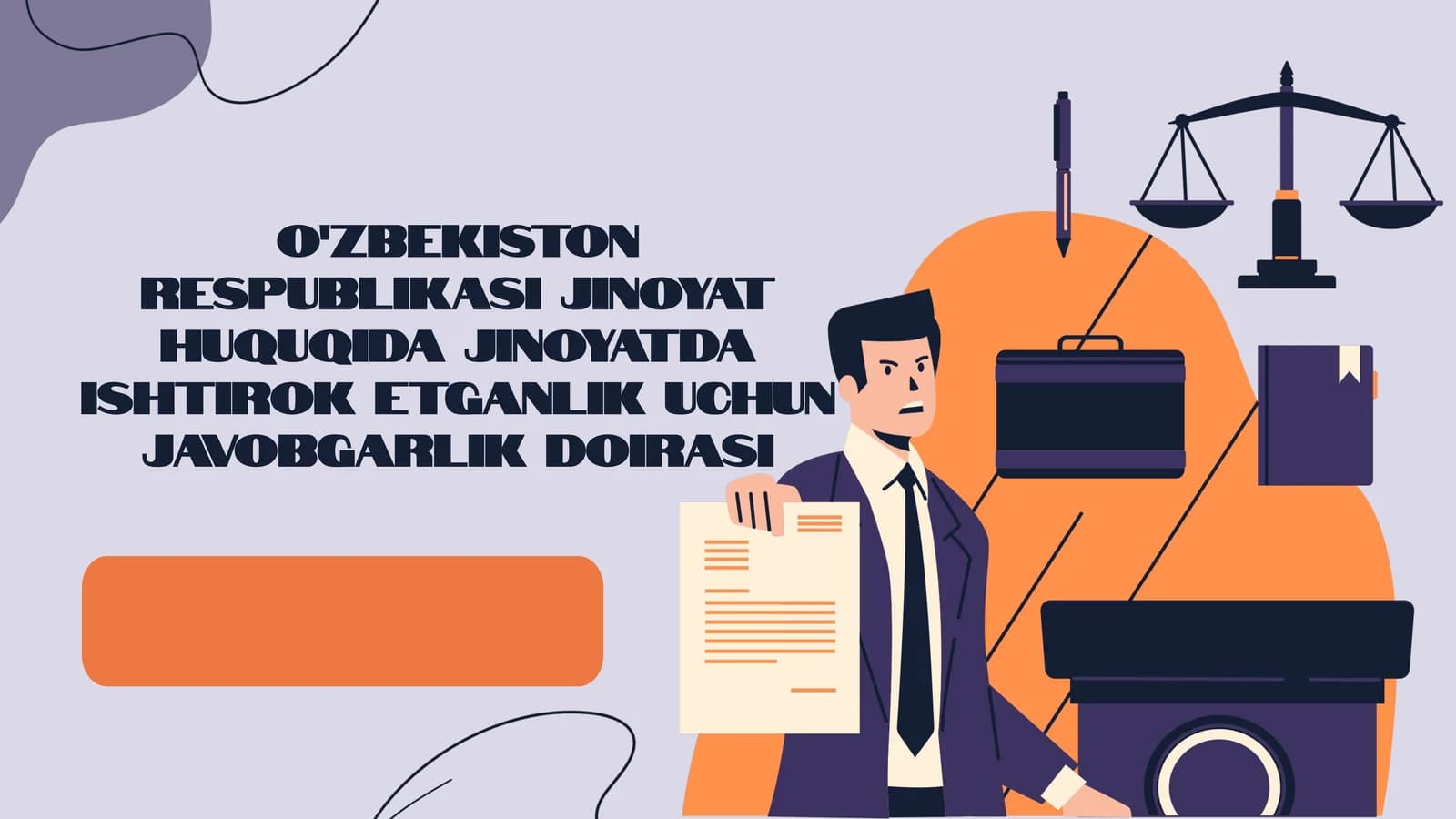 O'zbekiston Respublikasi jinoyat huquqida jinoyatda ishtirok etganlik uchun javobgarlik doirasi