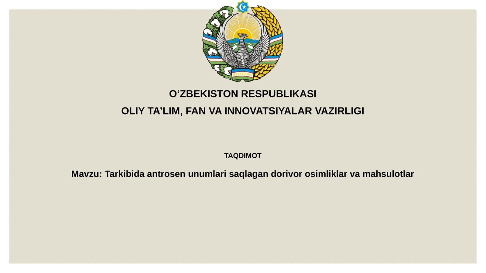 Antratsen hosilalari