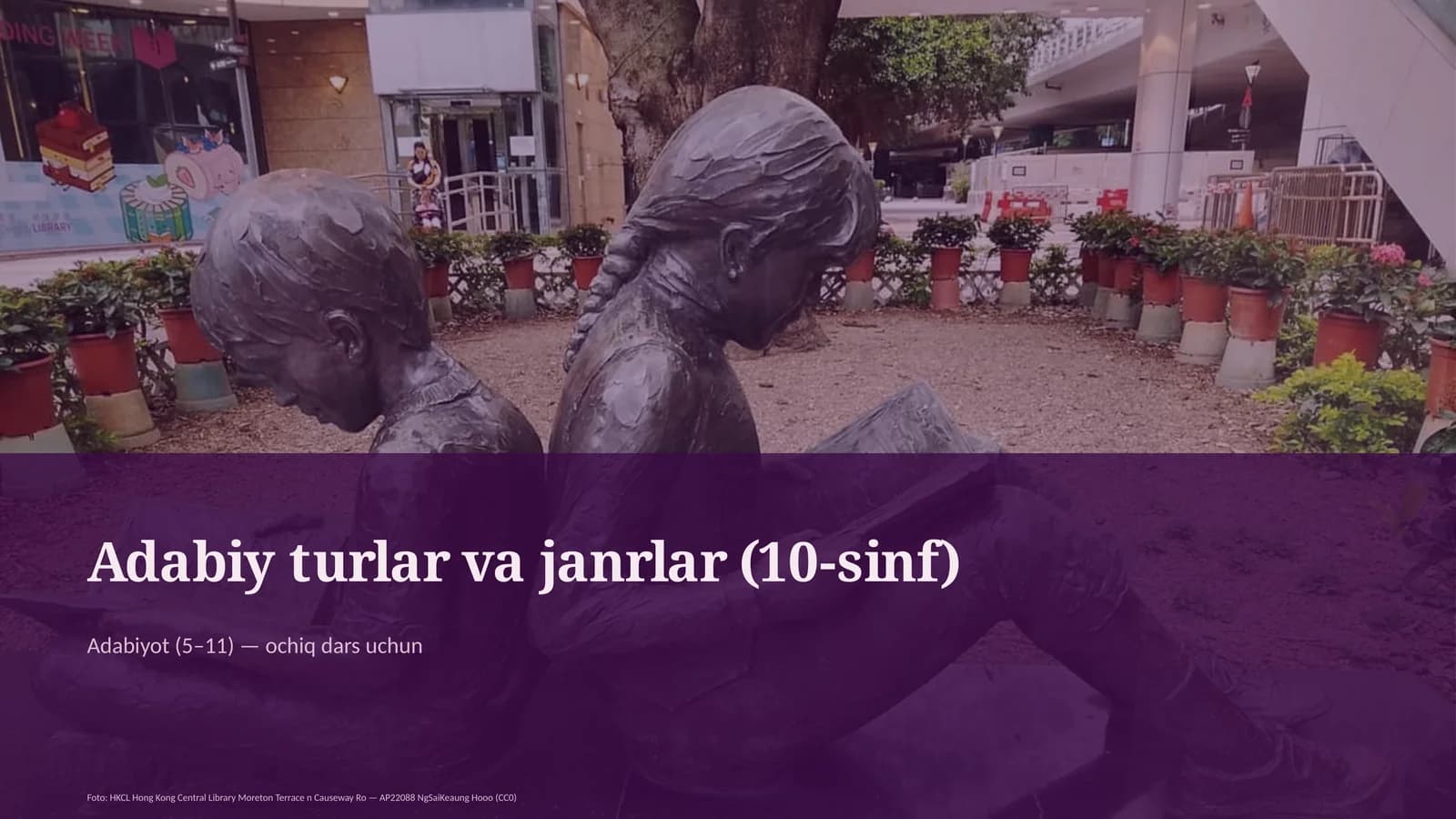 Adabiy turlar va janrlar (10-sinf)