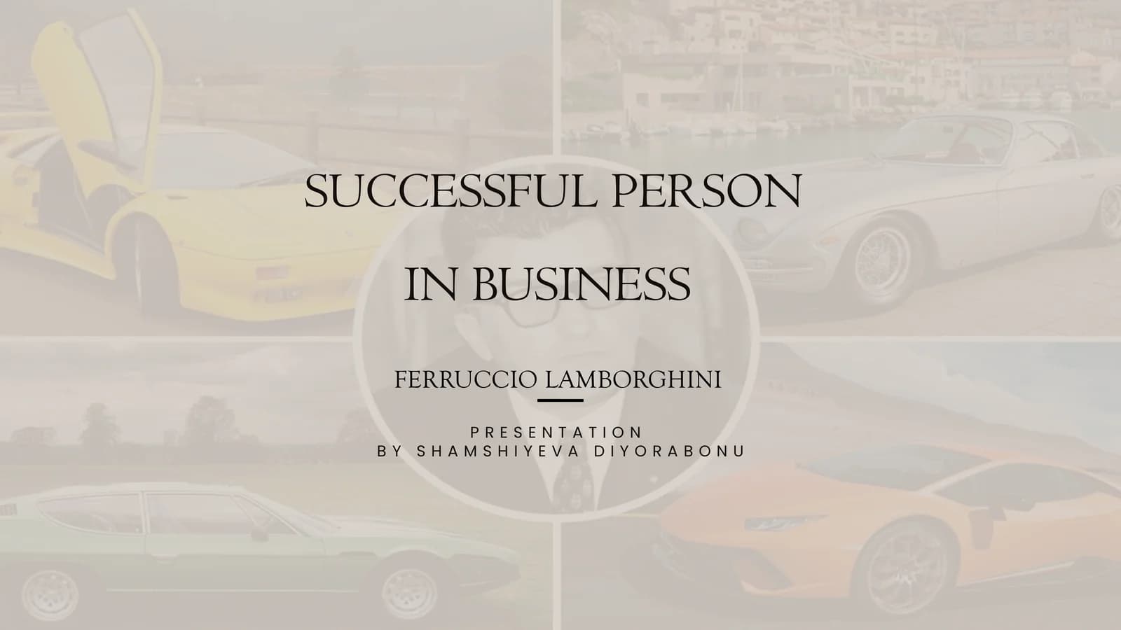FERRUCCIO LAMBORGHINI