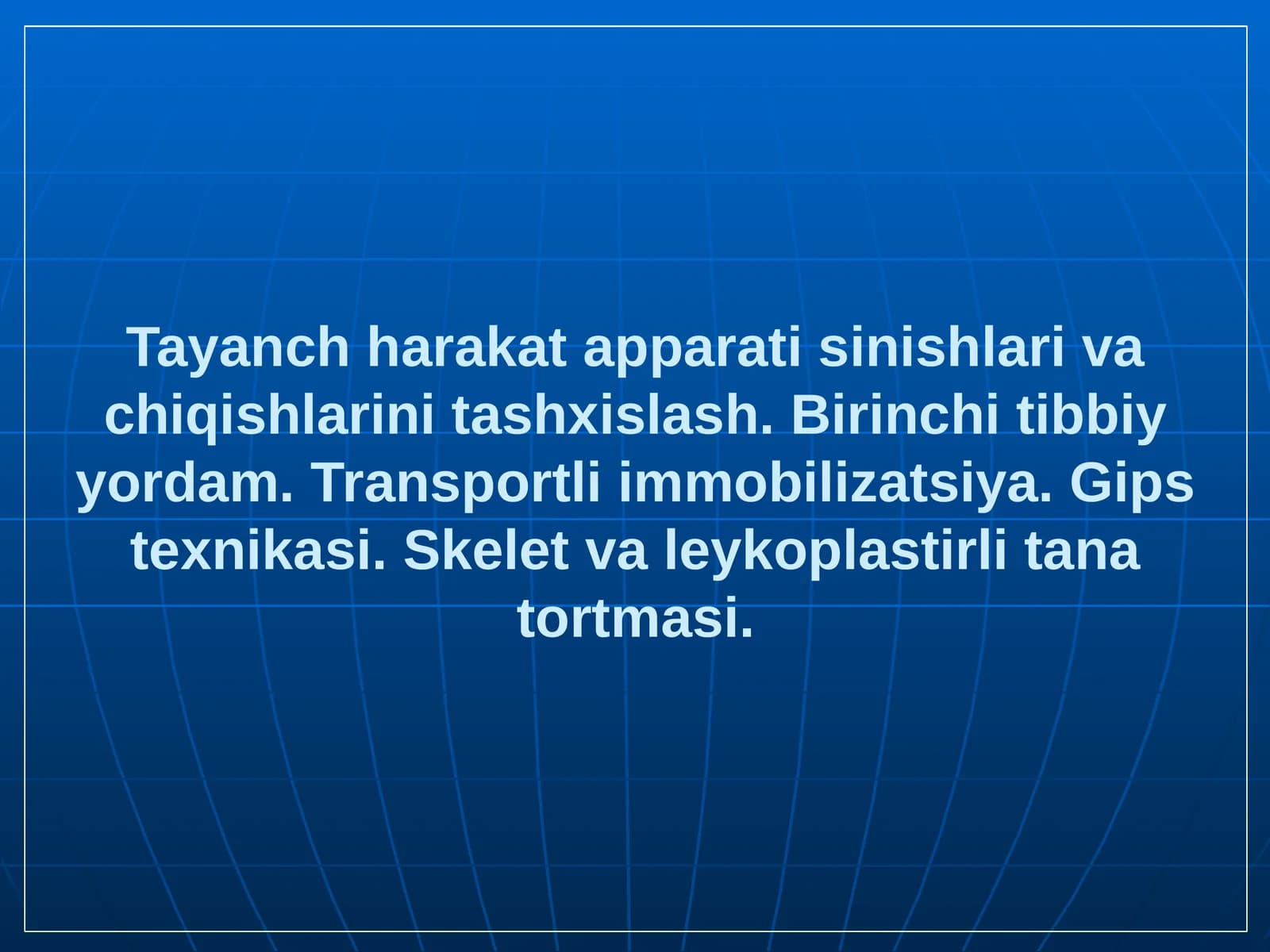 Tayanch harakat apparati