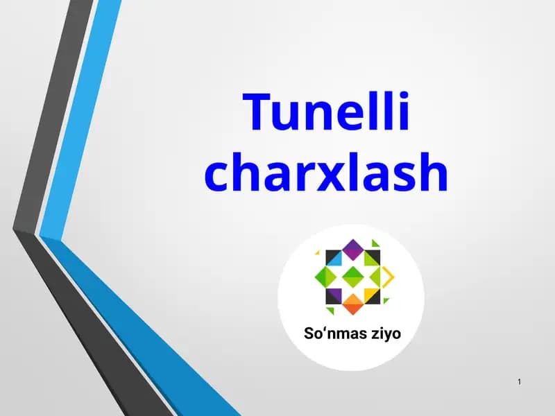 Tunnelli charxlash