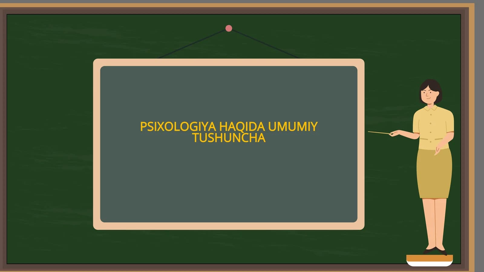 Psixologiya haqida umumiy tushuncha