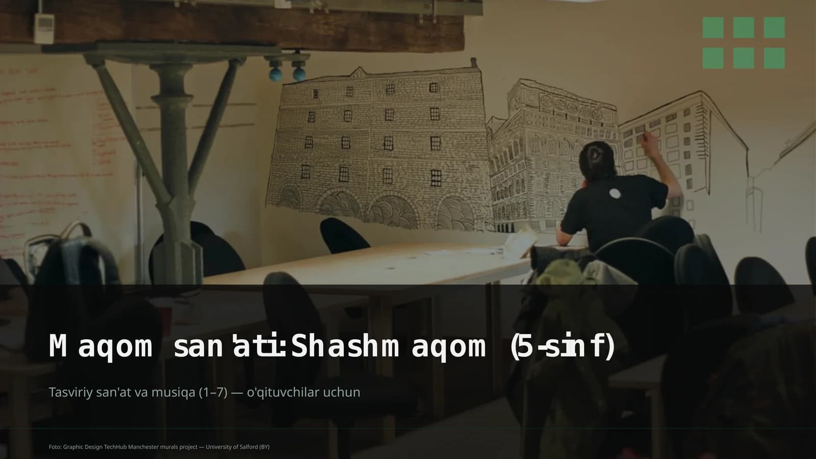 Tasviriy san'at va musiqa (1–7) — o'qituvchilar uchun