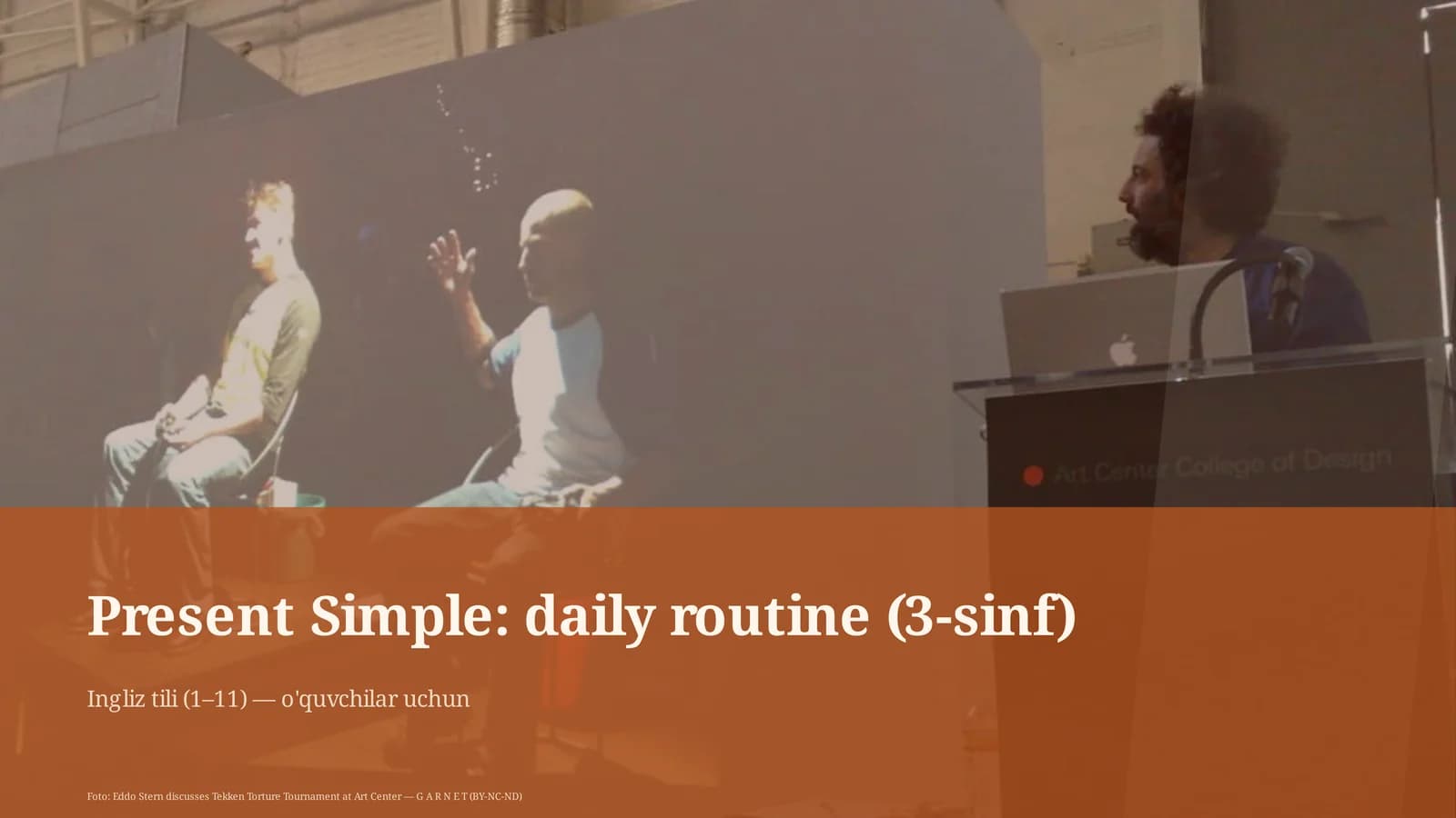 Present Simple: daily routine (3-sinf)