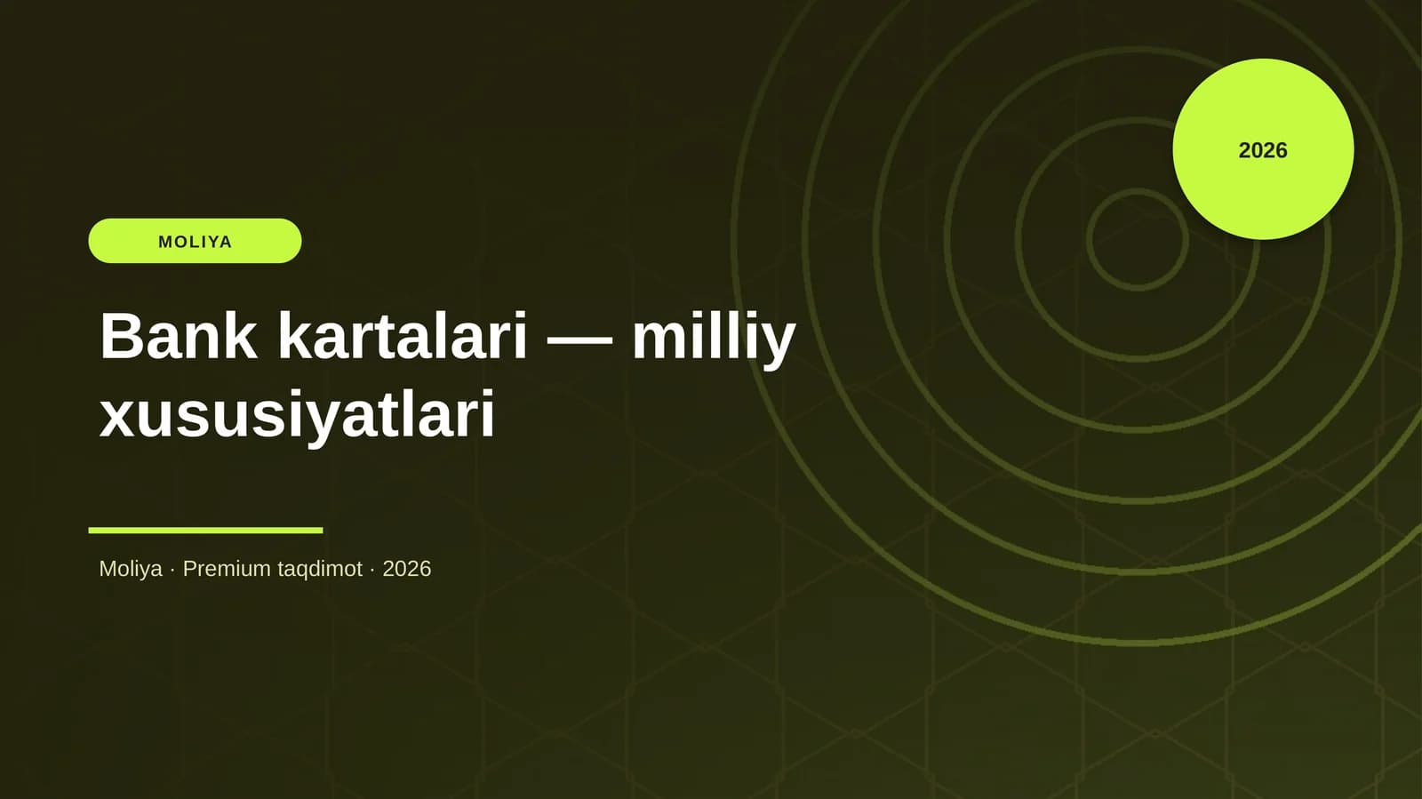 Bank kartalari — milliy xususiyatlari