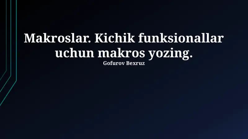 Makroslar