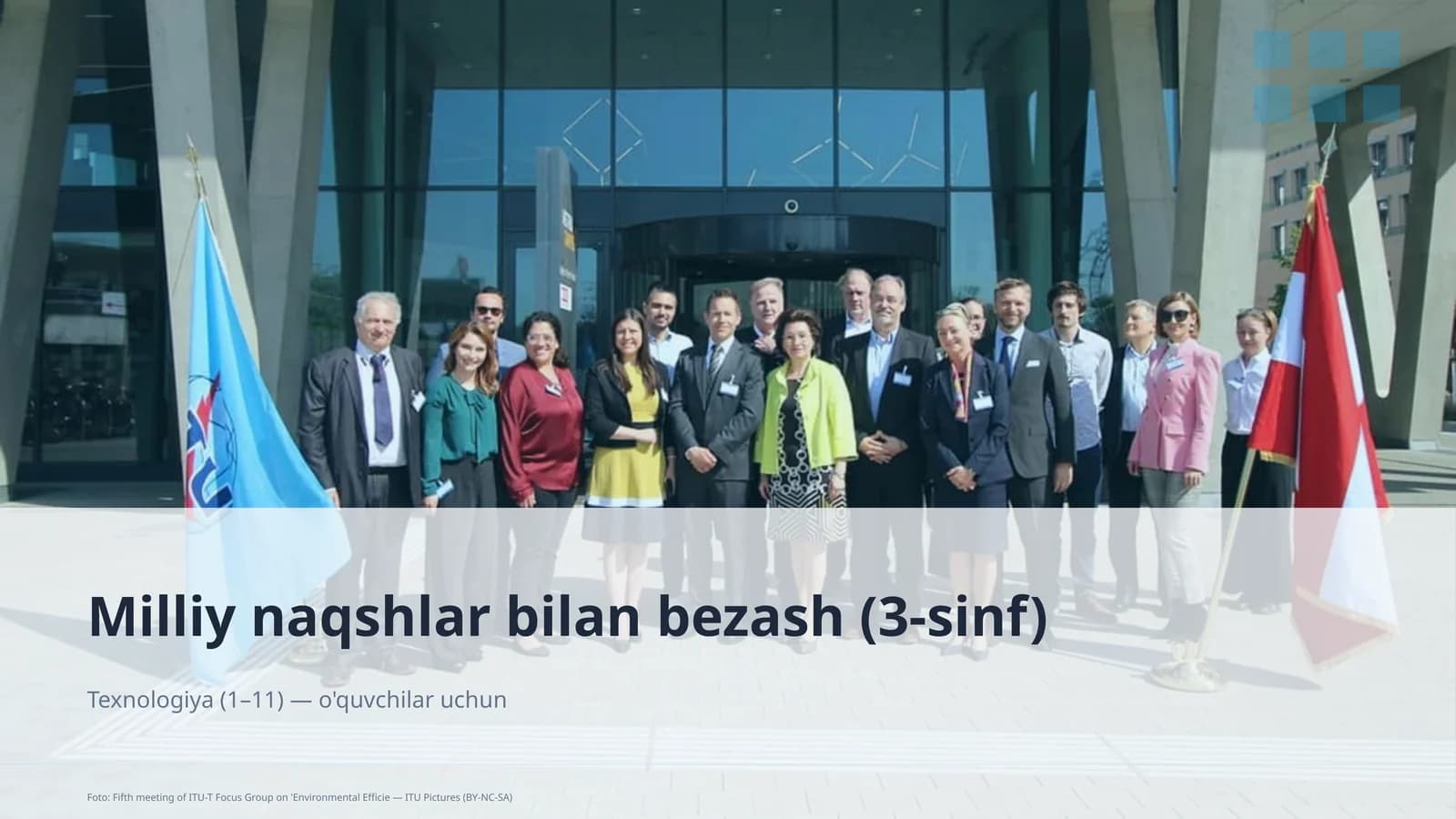 Milliy naqshlar bilan bezash (3-sinf)
