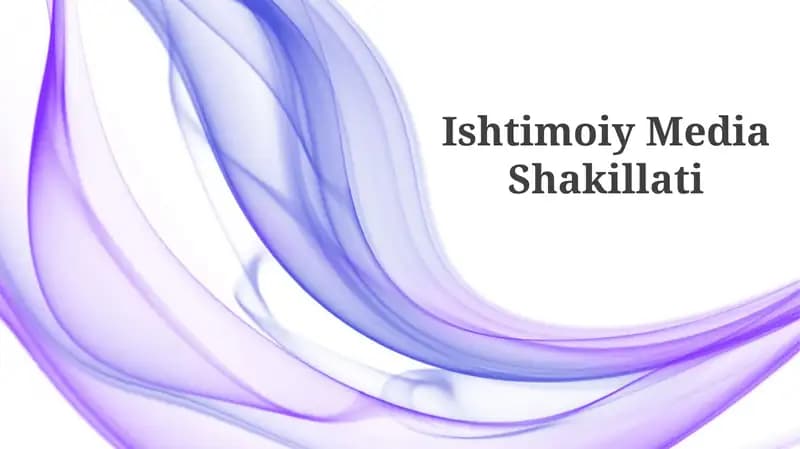 Ishtimoiy Media Shakillati