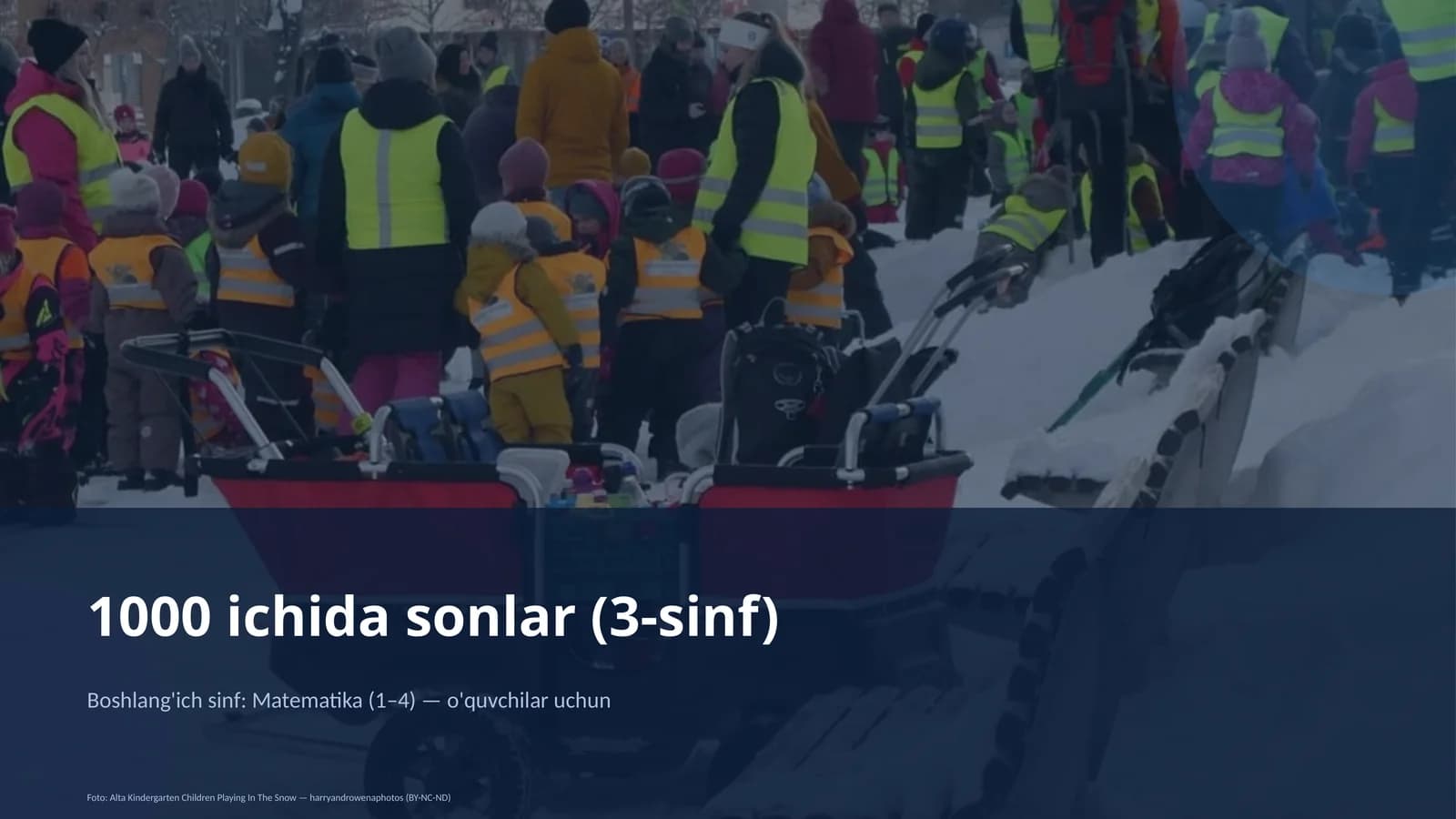1000 ichida sonlar (3-sinf)