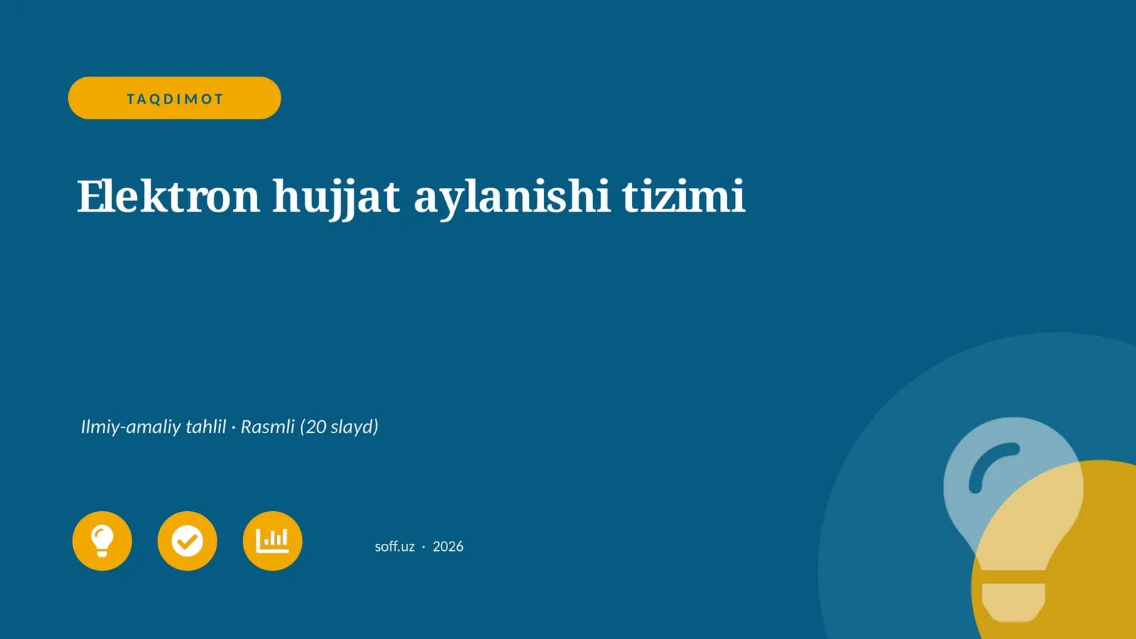 Elektron hujjat aylanishi tizimi