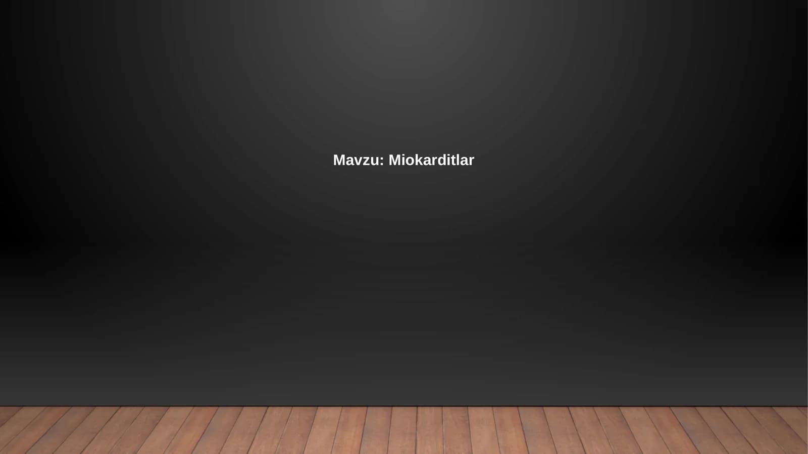 Miokarditlar