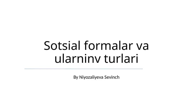 Ijtimoiy shakllarning o'zaro ta'siri