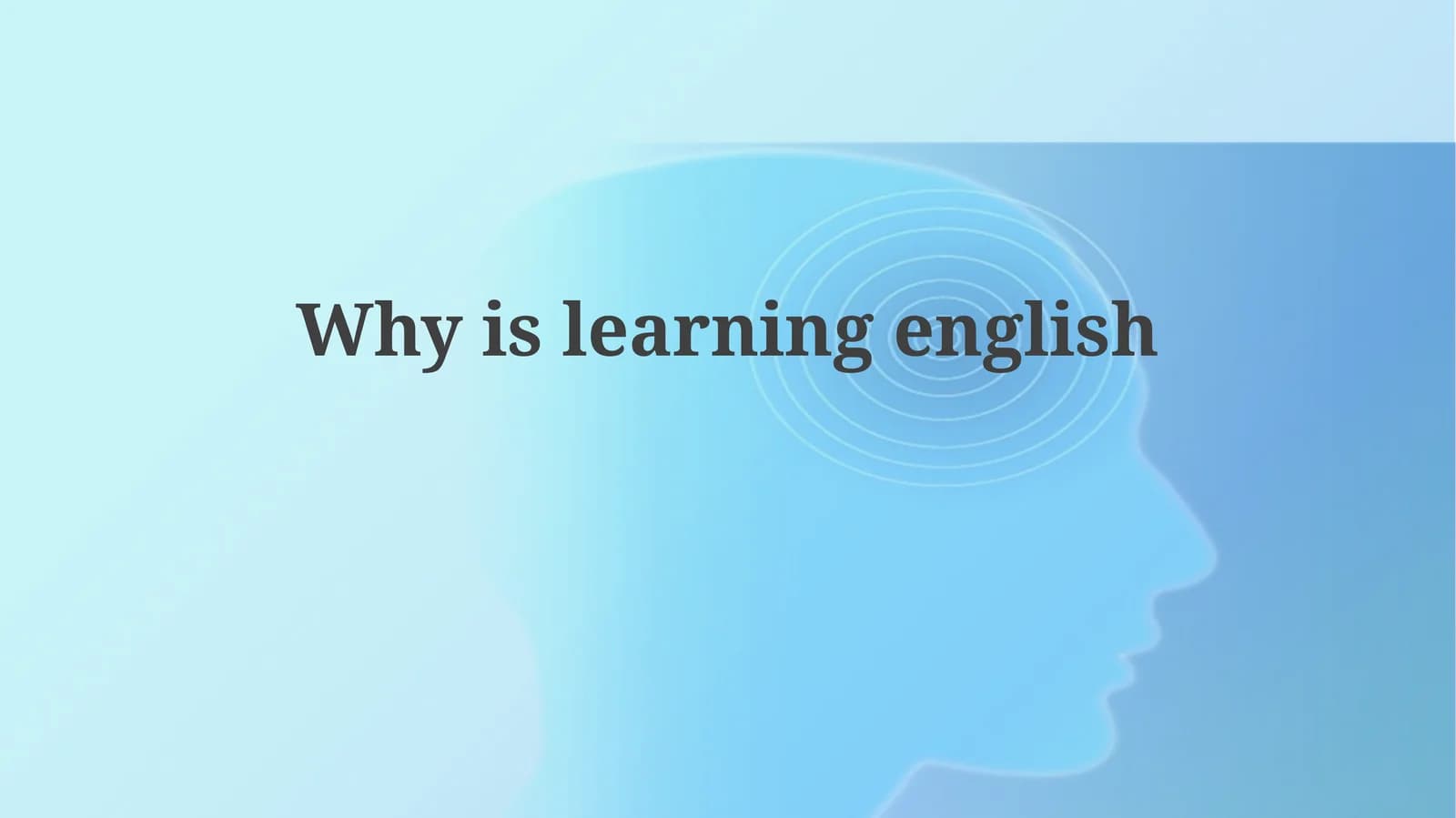 English: The Language of Global Opportunity