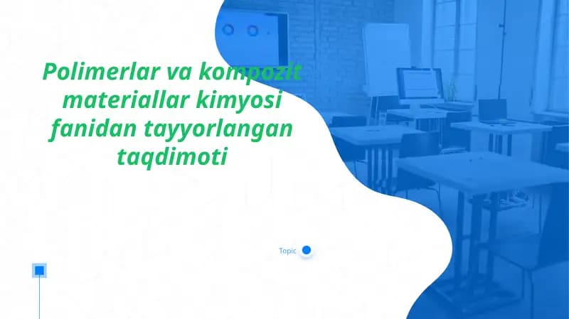 Polimer matritsalari. Termoset va termoplastik matritsalar
