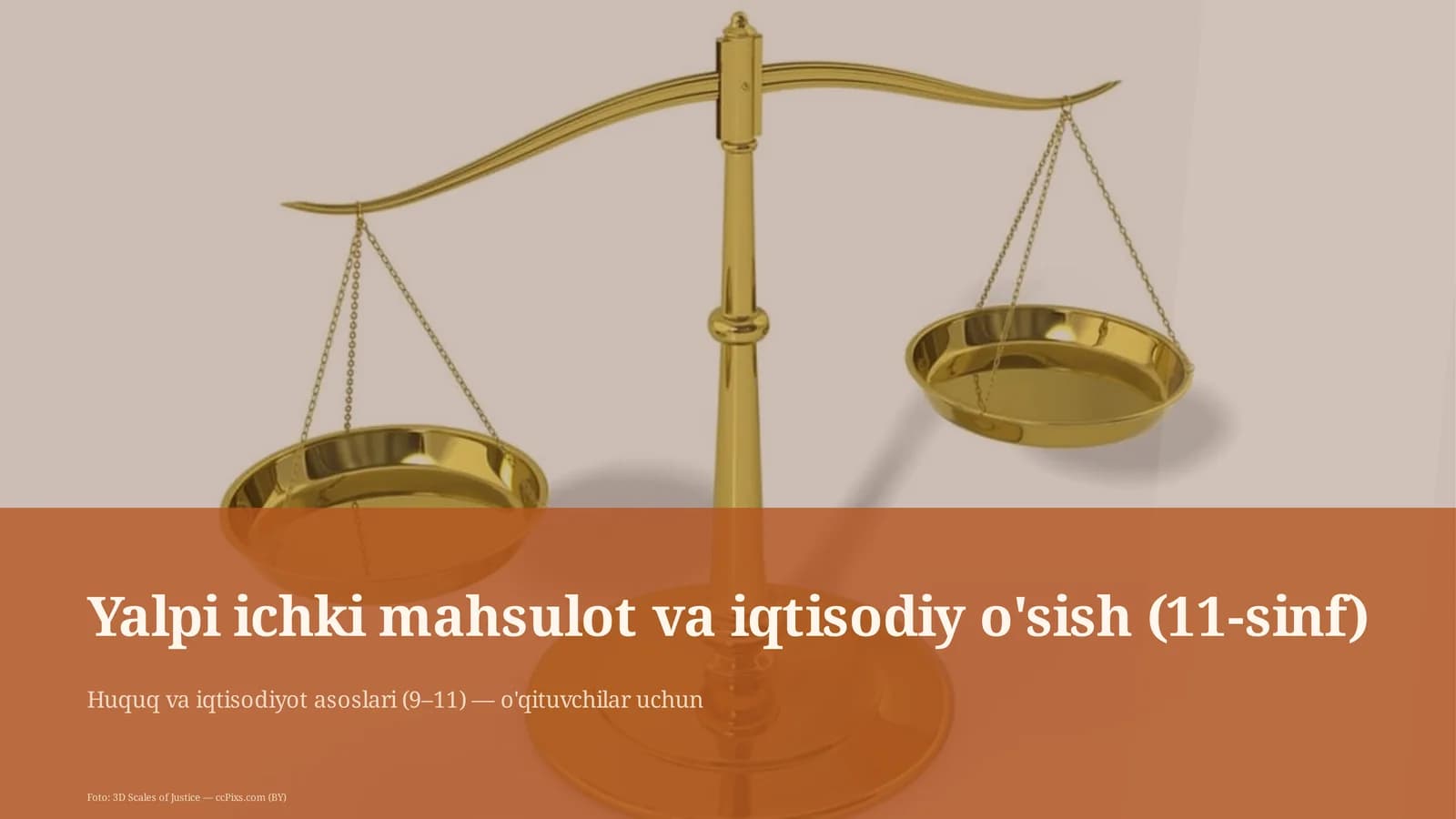 Huquq va iqtisodiyot asoslari (9–