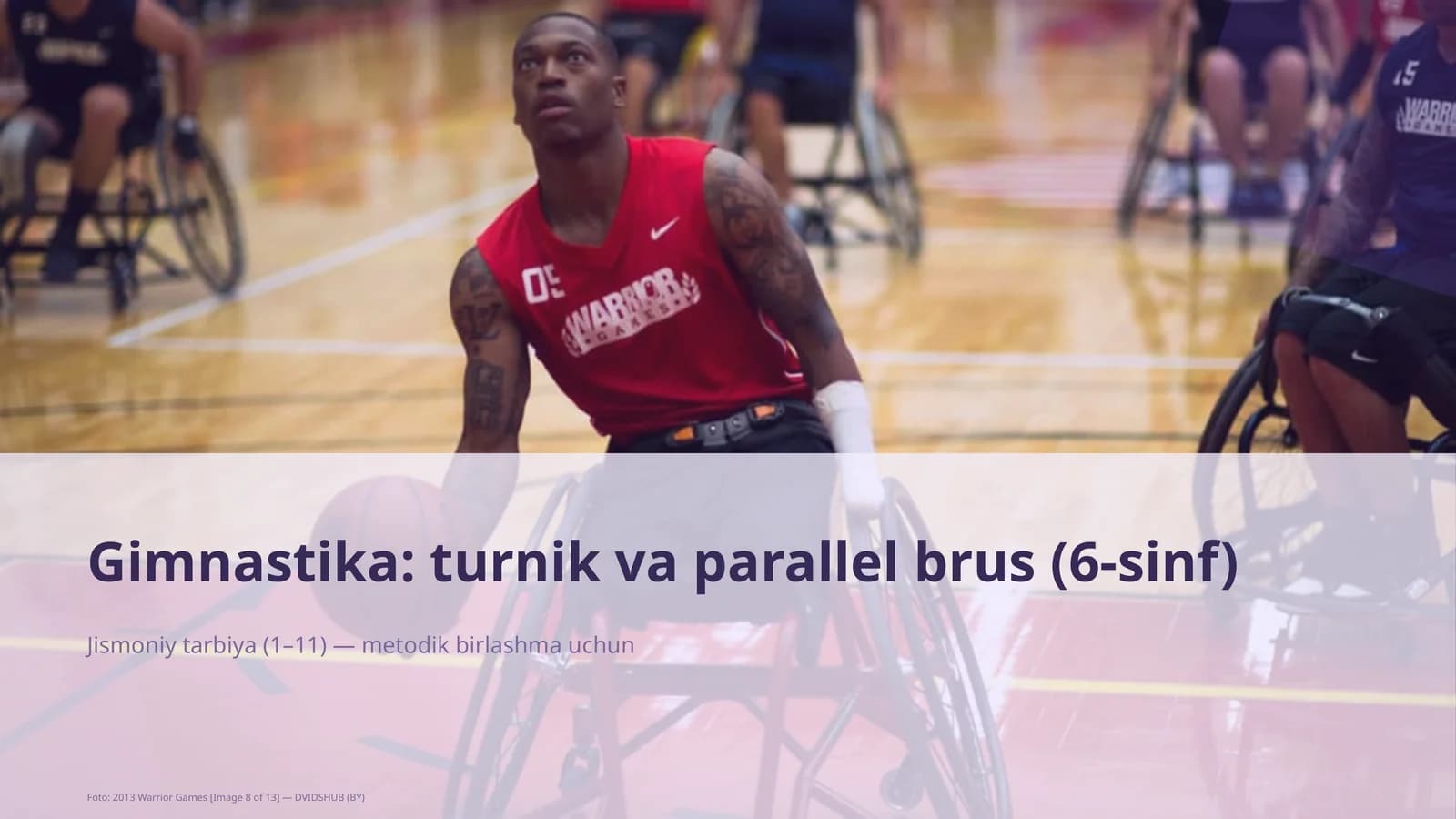 Gimnastika: turnik va parallel brus (6-sinf)