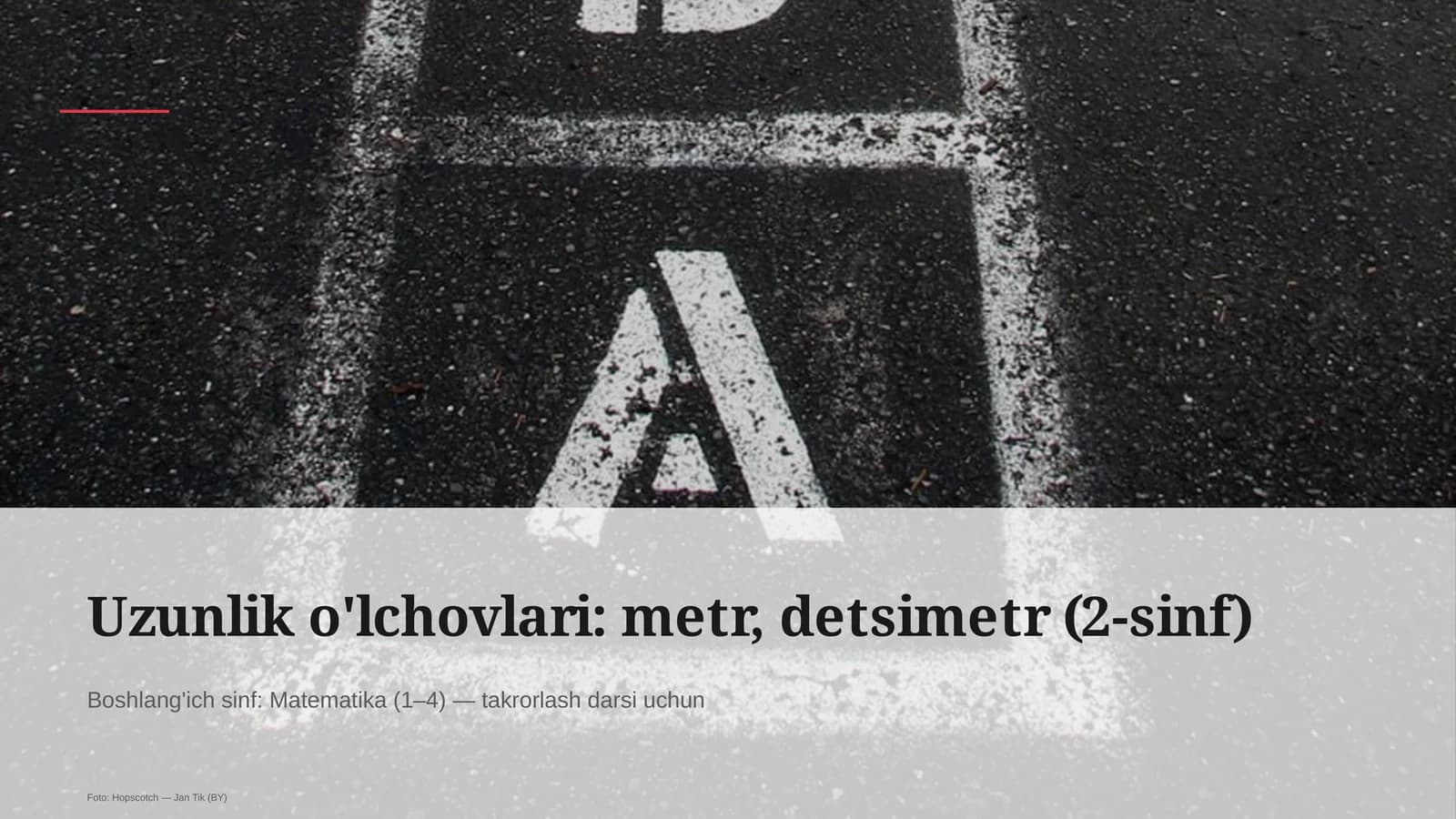 Takrorlash darslari "Matematika" uchun