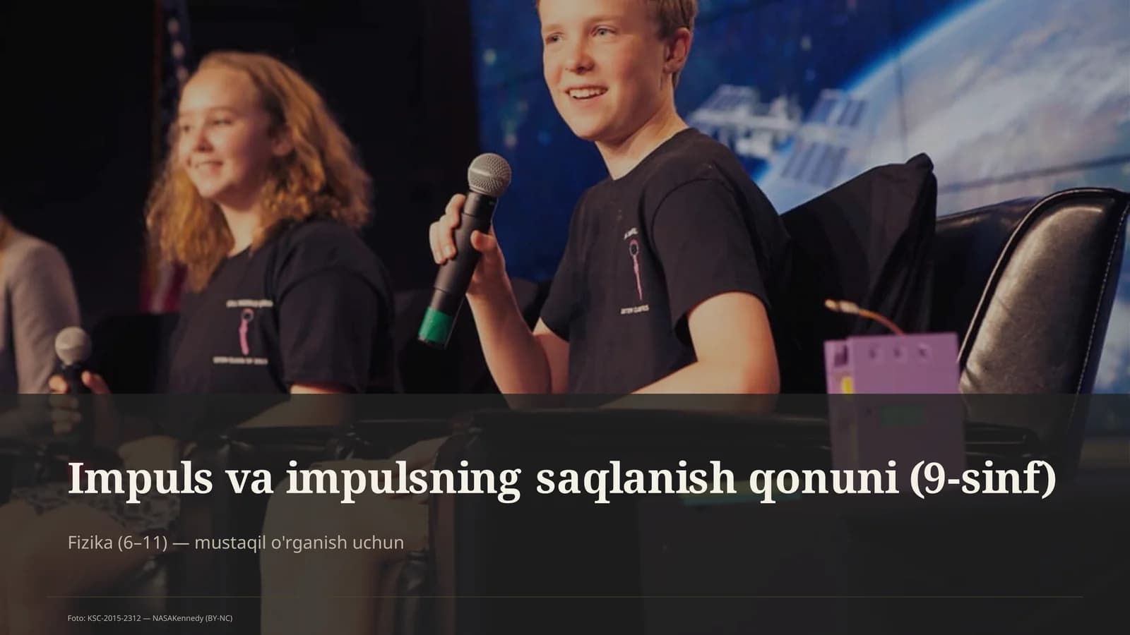 Impuls va impulsning saqlanish qonuni (9-sinf)