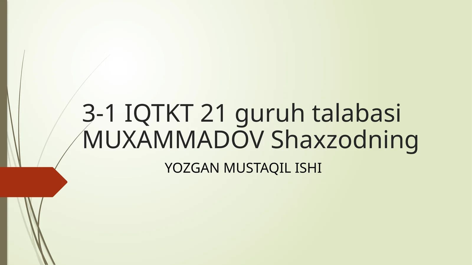 Mehnat Bozorining Turlari