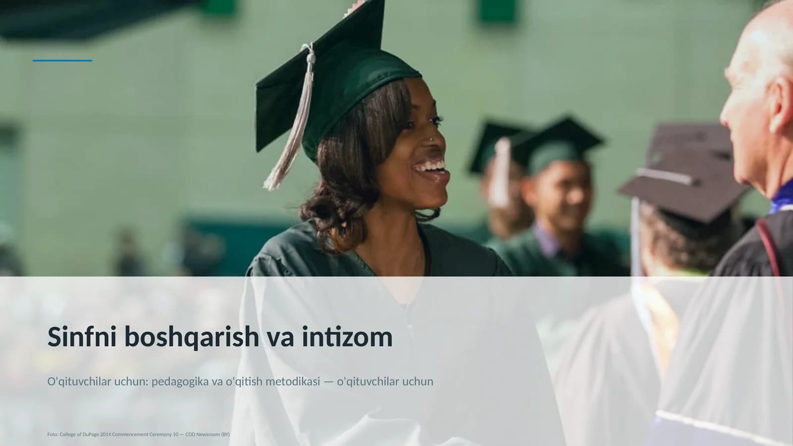 Sinfni boshqarish va intizom