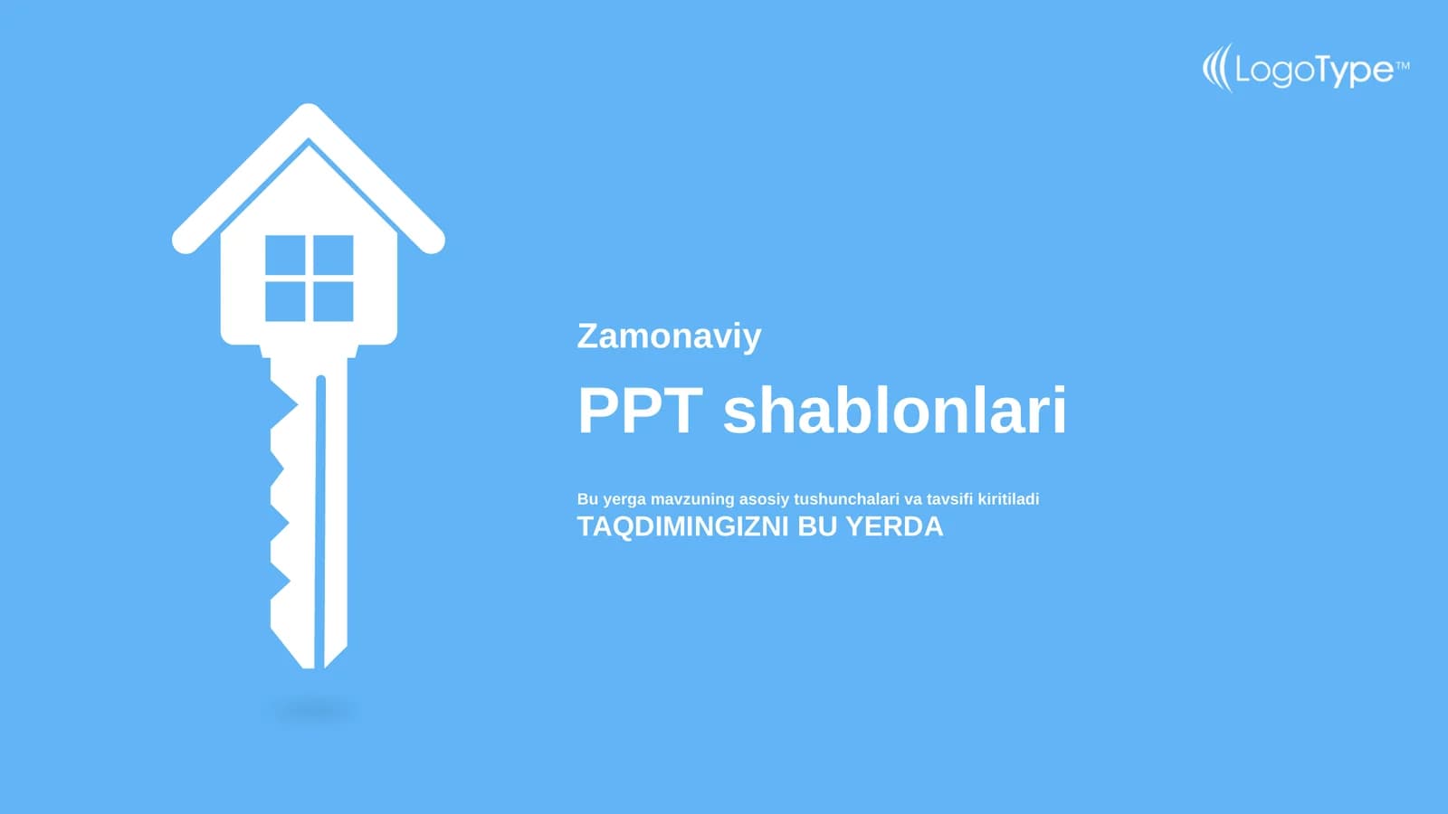 Ko'chmas mulk uy kaliti Taqdimoti (34 Slayd)
