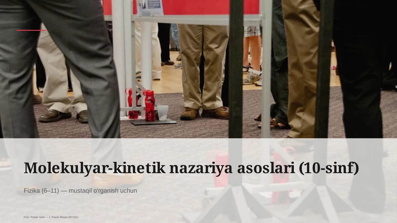 Molekulyar-kinetik nazariya asoslari (10-sinf)
