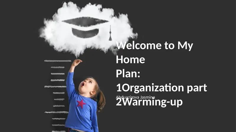 Welcome to My Home