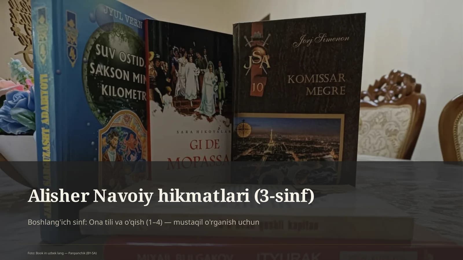 Alisher Navoiy hikmatlari (3-sinf)