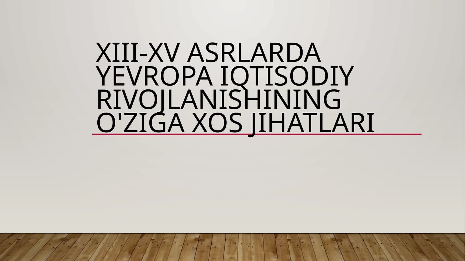 Yevropada shahar va shaharliklar hayoti