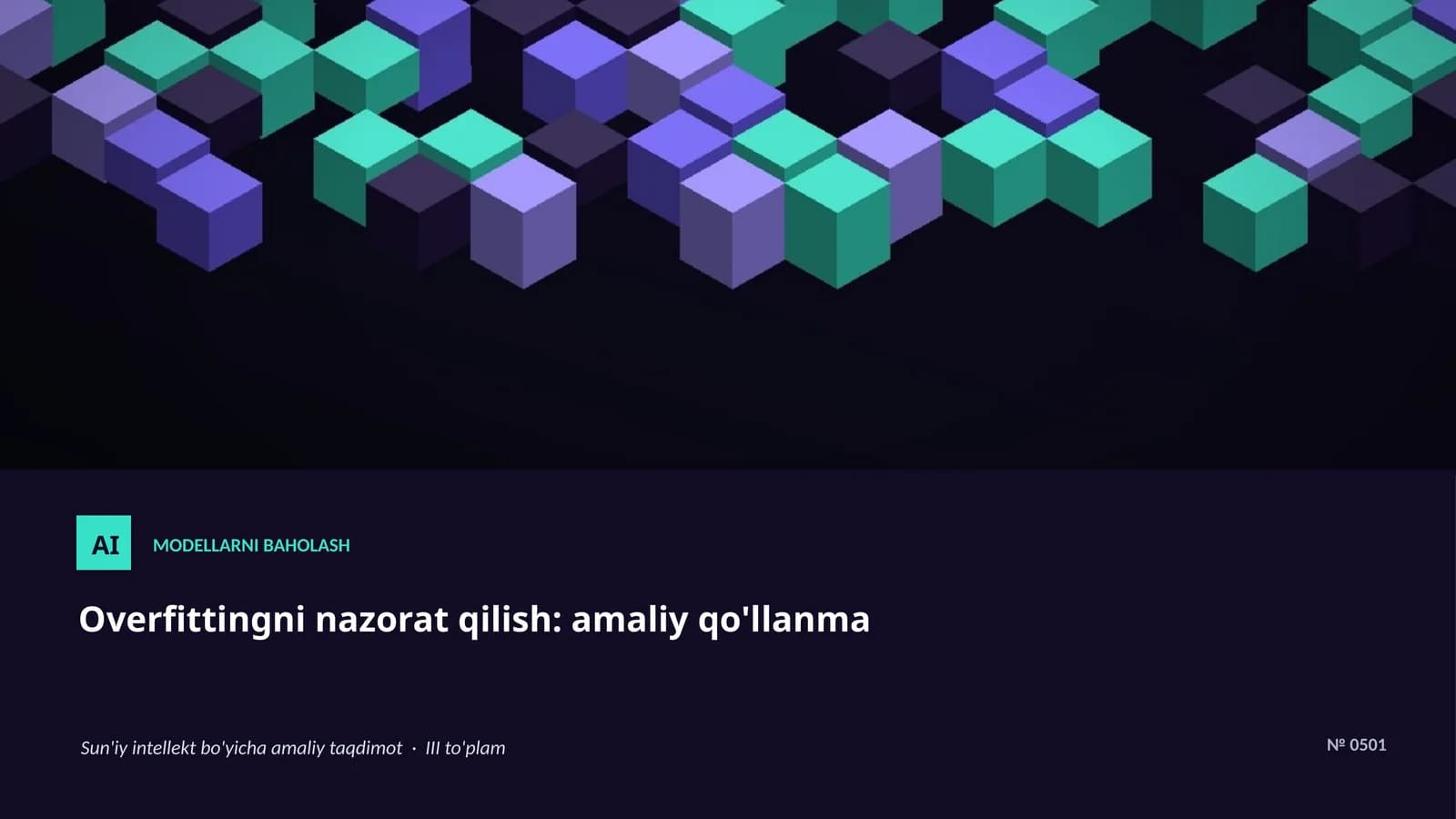 MODELLARNI BAHOLASH