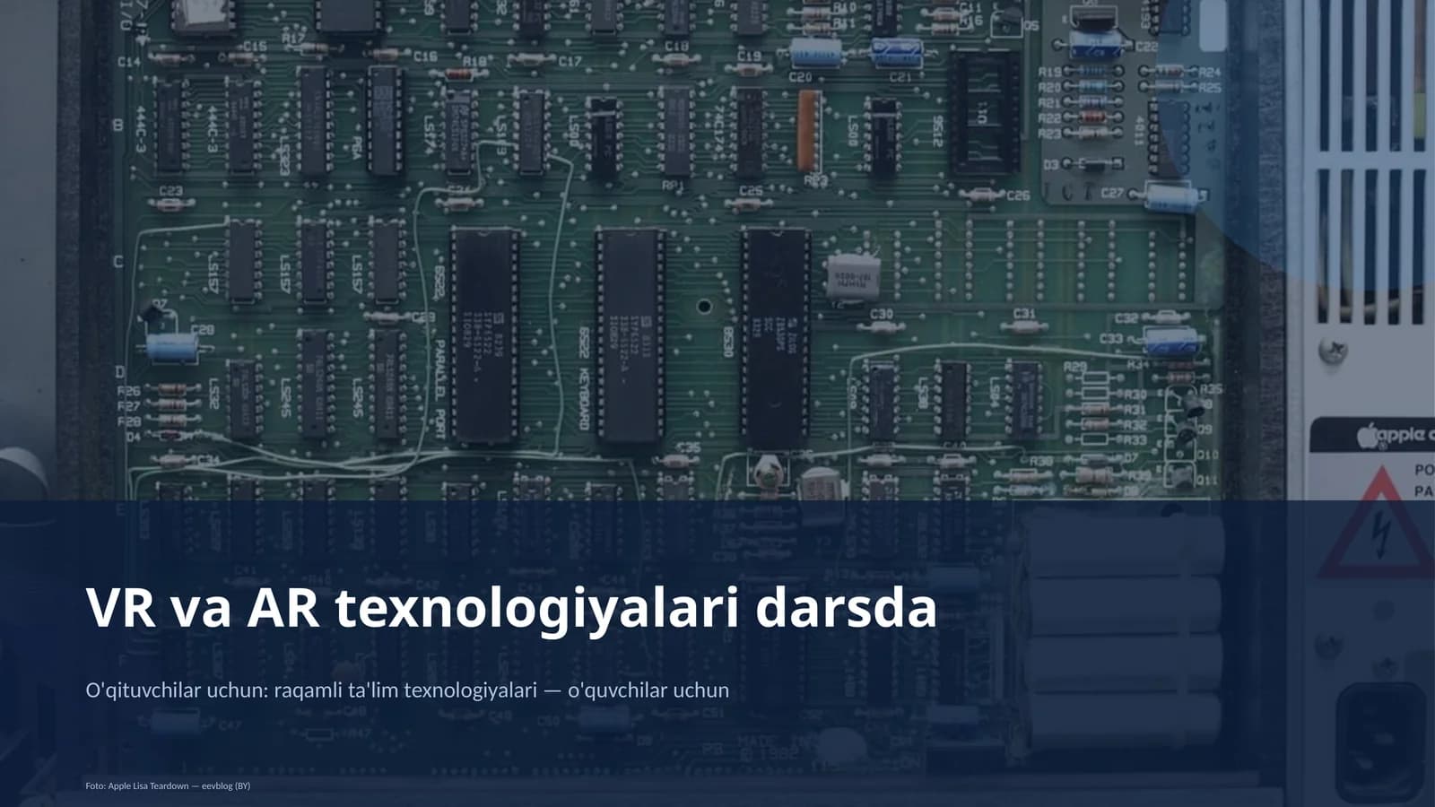 raqamli ta'lim texnologiyalari