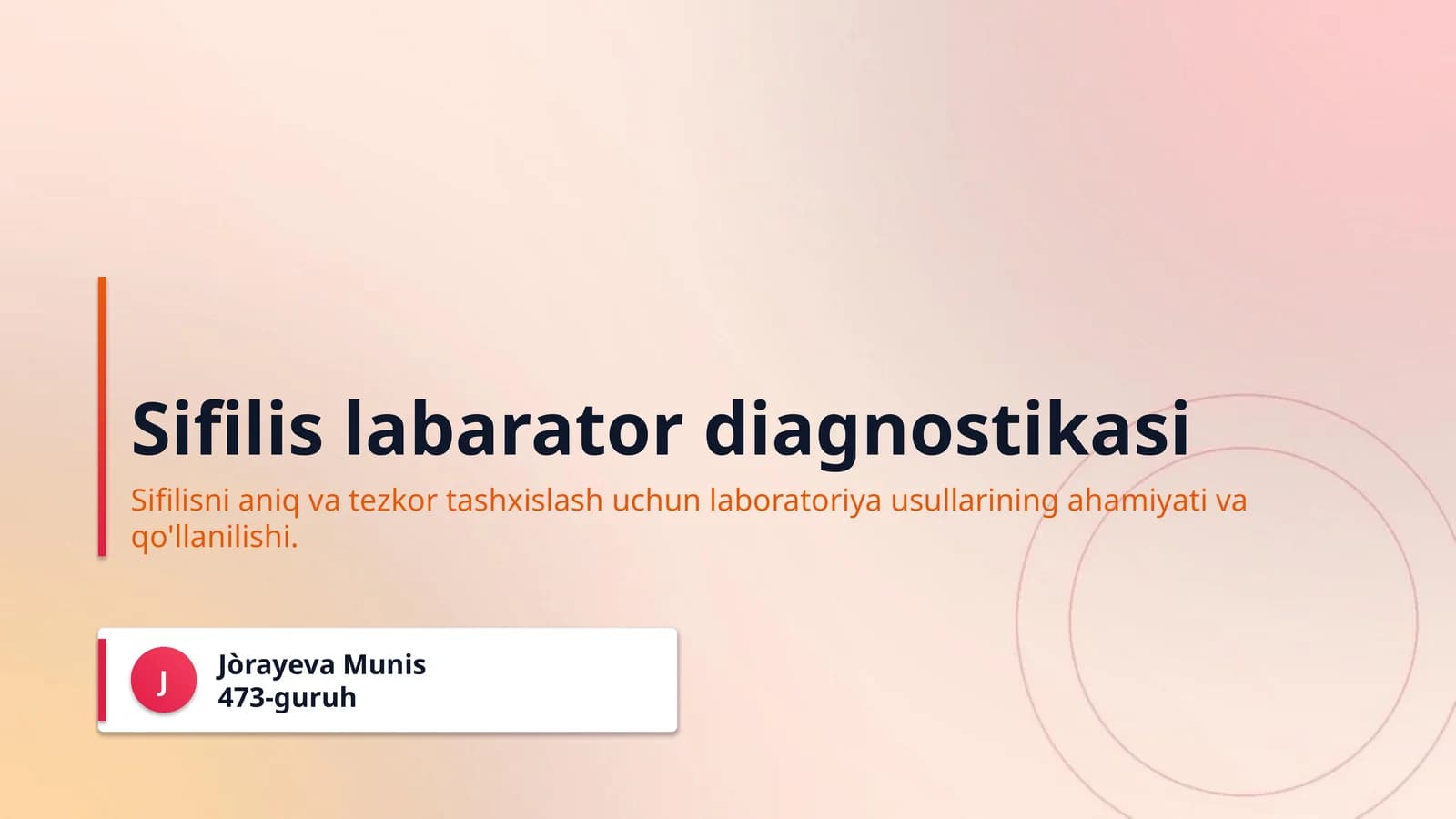 Sifilis labarator diagnostikasi