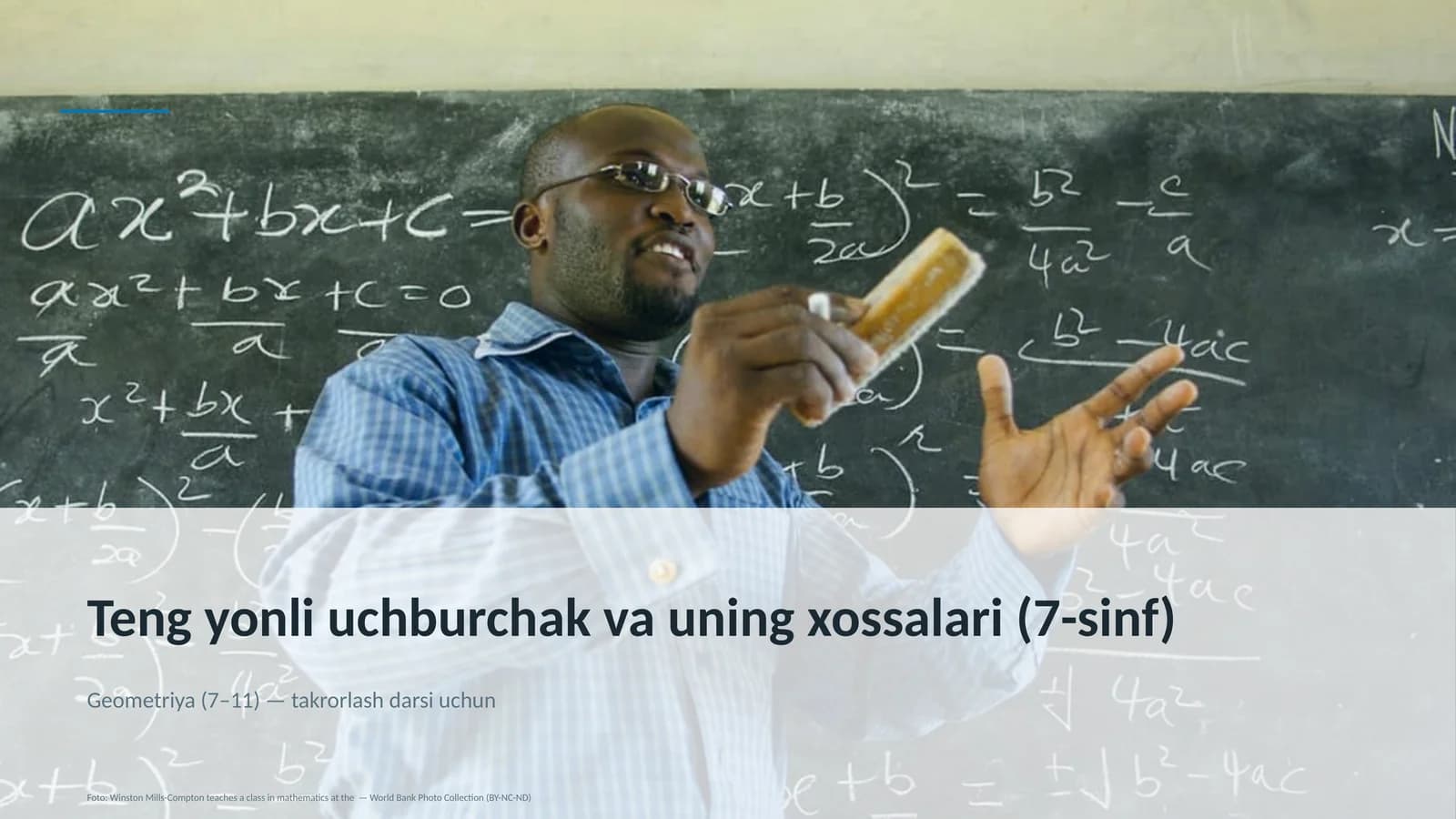 Geometriya (7–11) — takrorlash darsi uchun