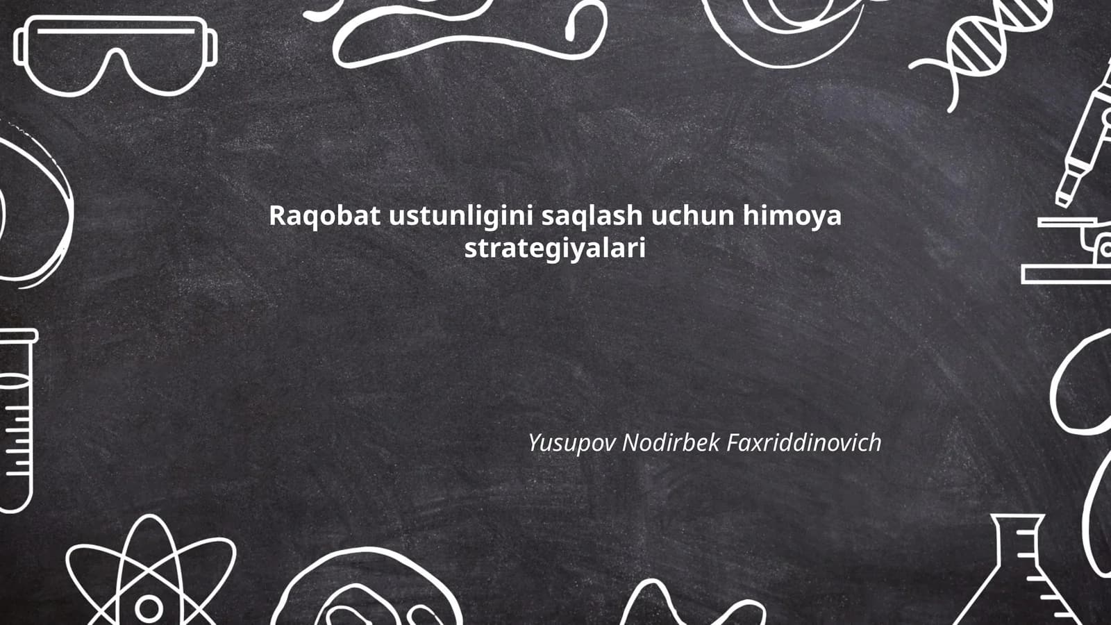 Raqobat ustunligini saqlash uchun himoya strategiyalari
