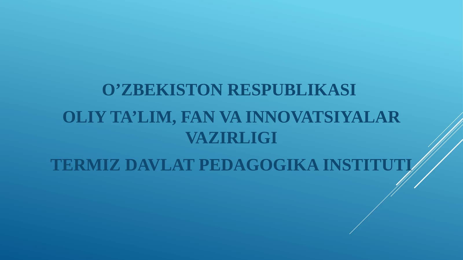 Robotlarni boshqarish tizimlari