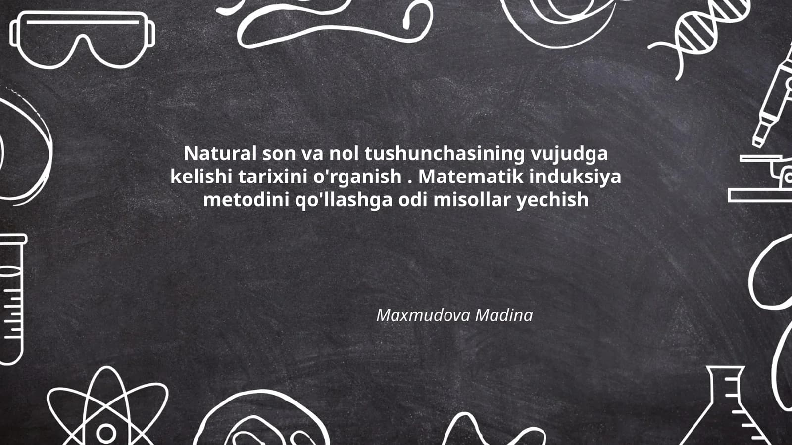 Natural son va nol tushunchasining vujudga kelishi tarixi