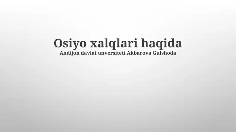 Ossеt tarixi