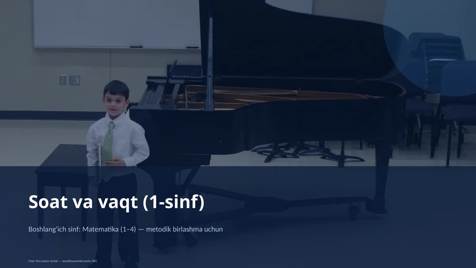Soat va vaqt (1-sinf)