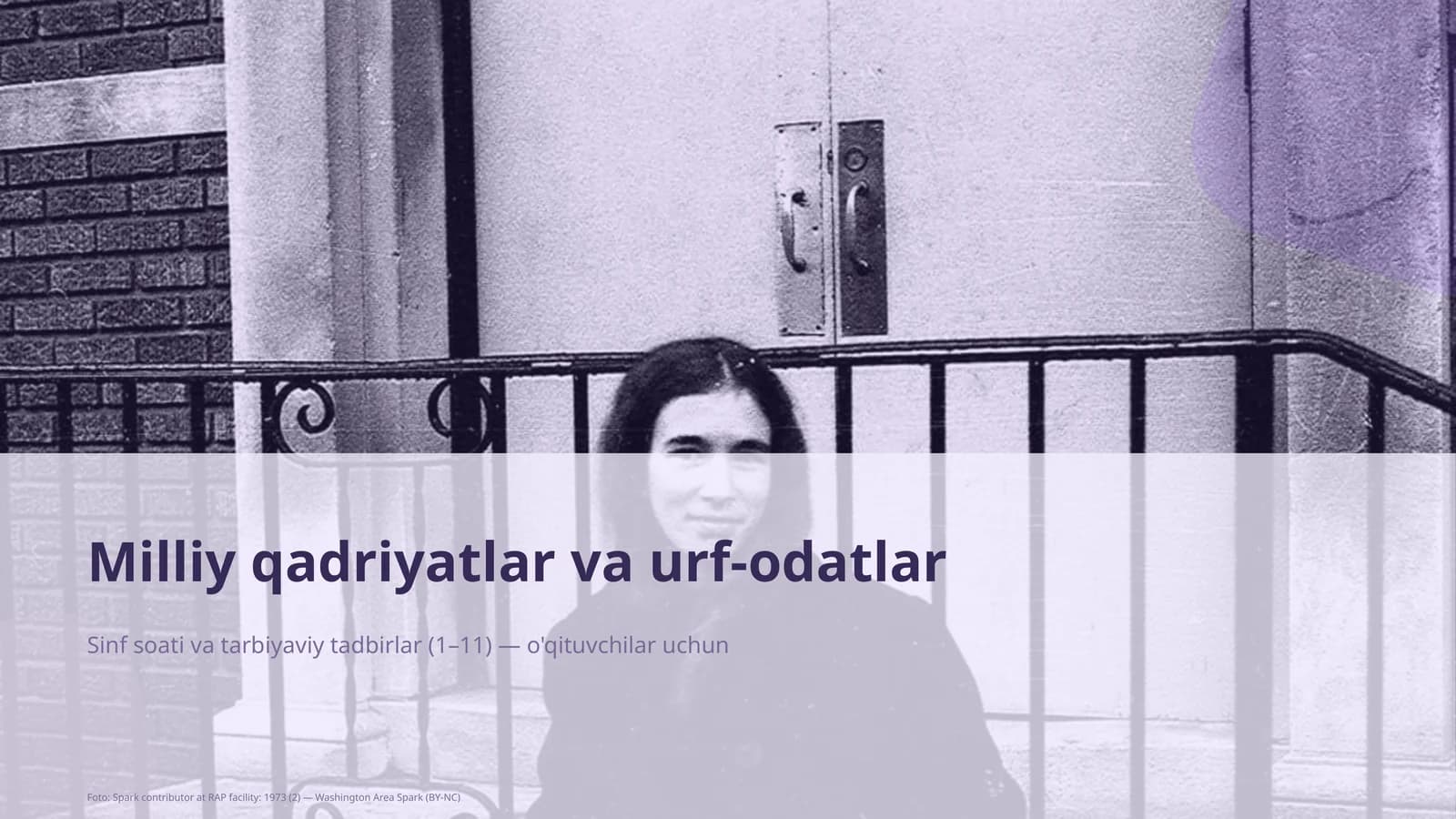 Milliy qadriyatlar va urf-odatlar
