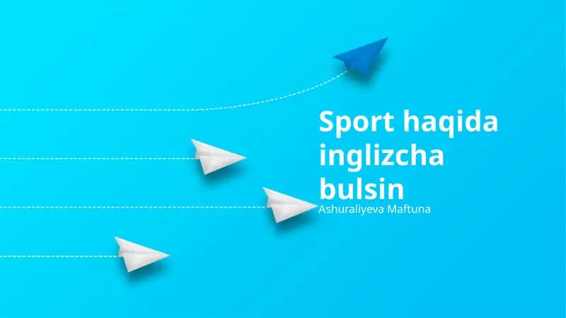Sportning ta'siri