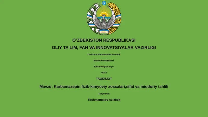 Karbamazepin