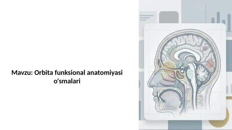 Orbitafunksionalanatomiyasi o'smalari