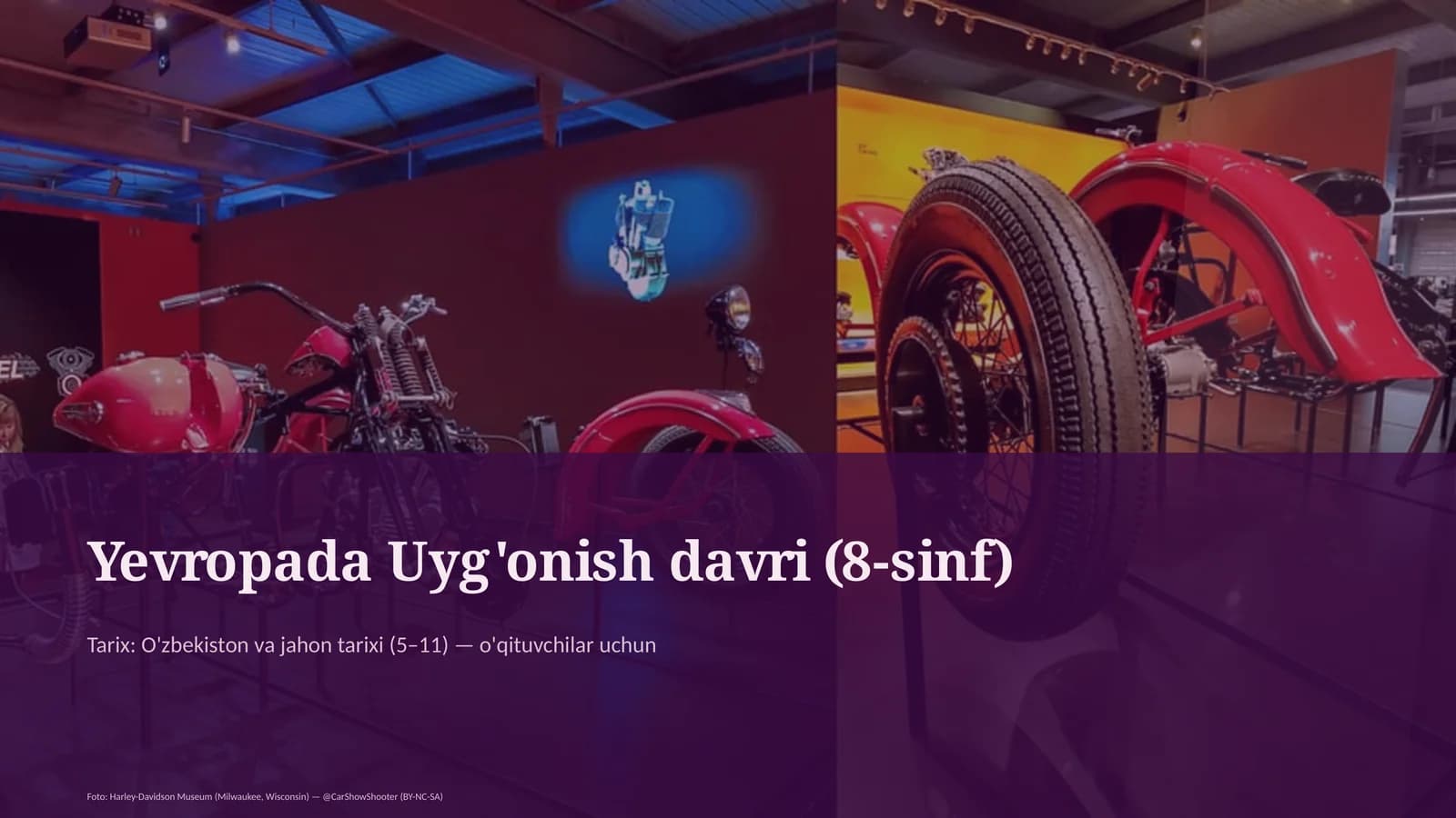 Yevropada Uyg'onish davri (8-sinf)