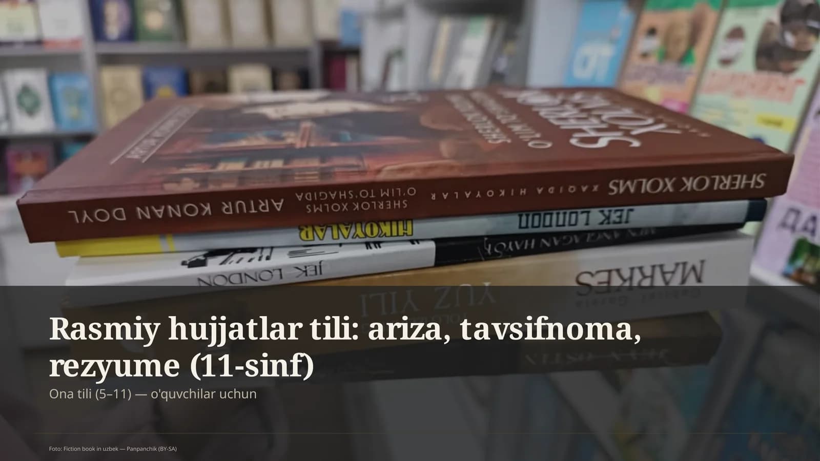 Ona tili (5–11) — o'quvchilar uchun