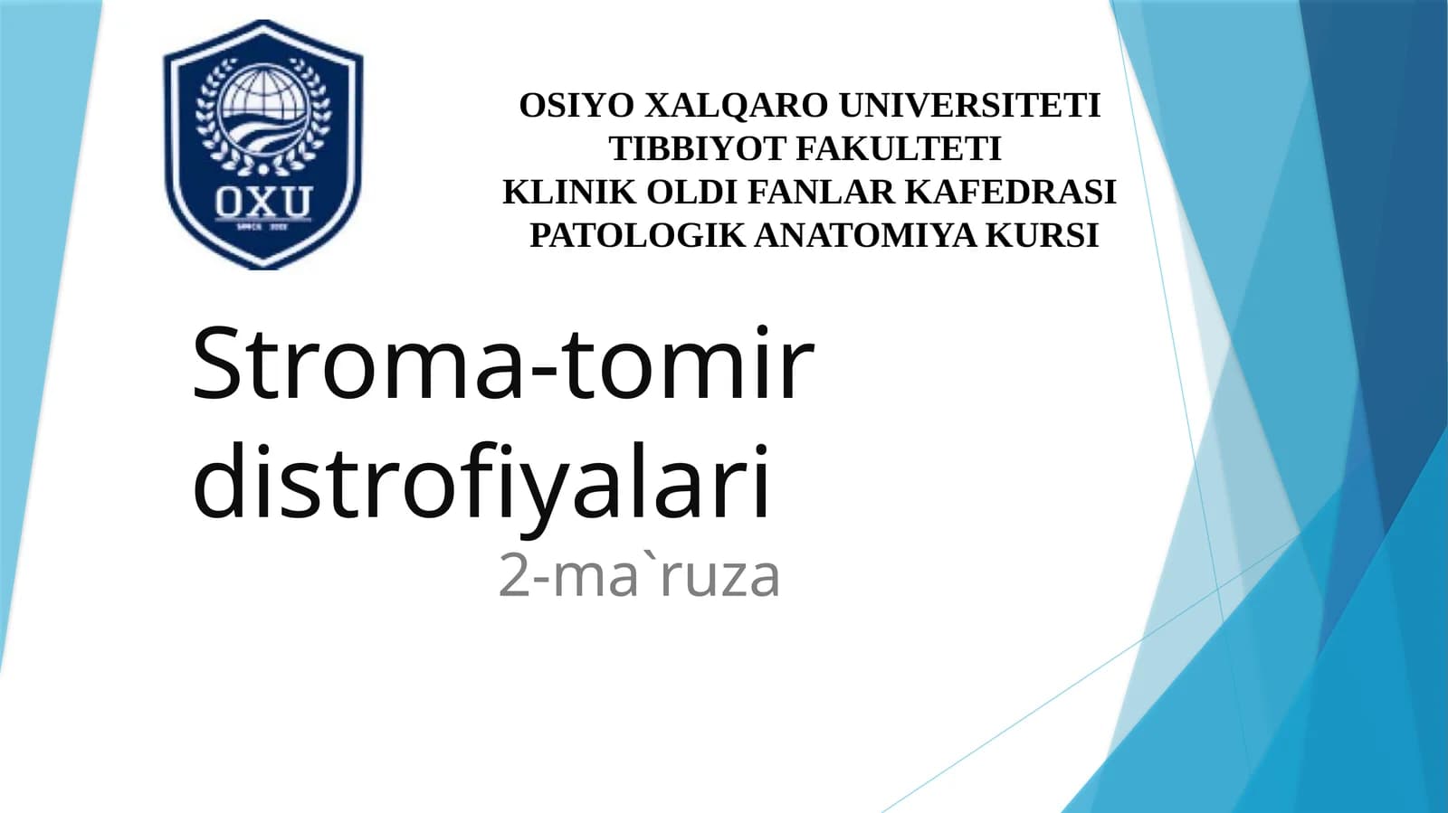 Stroma-tomirdistrofiyalari