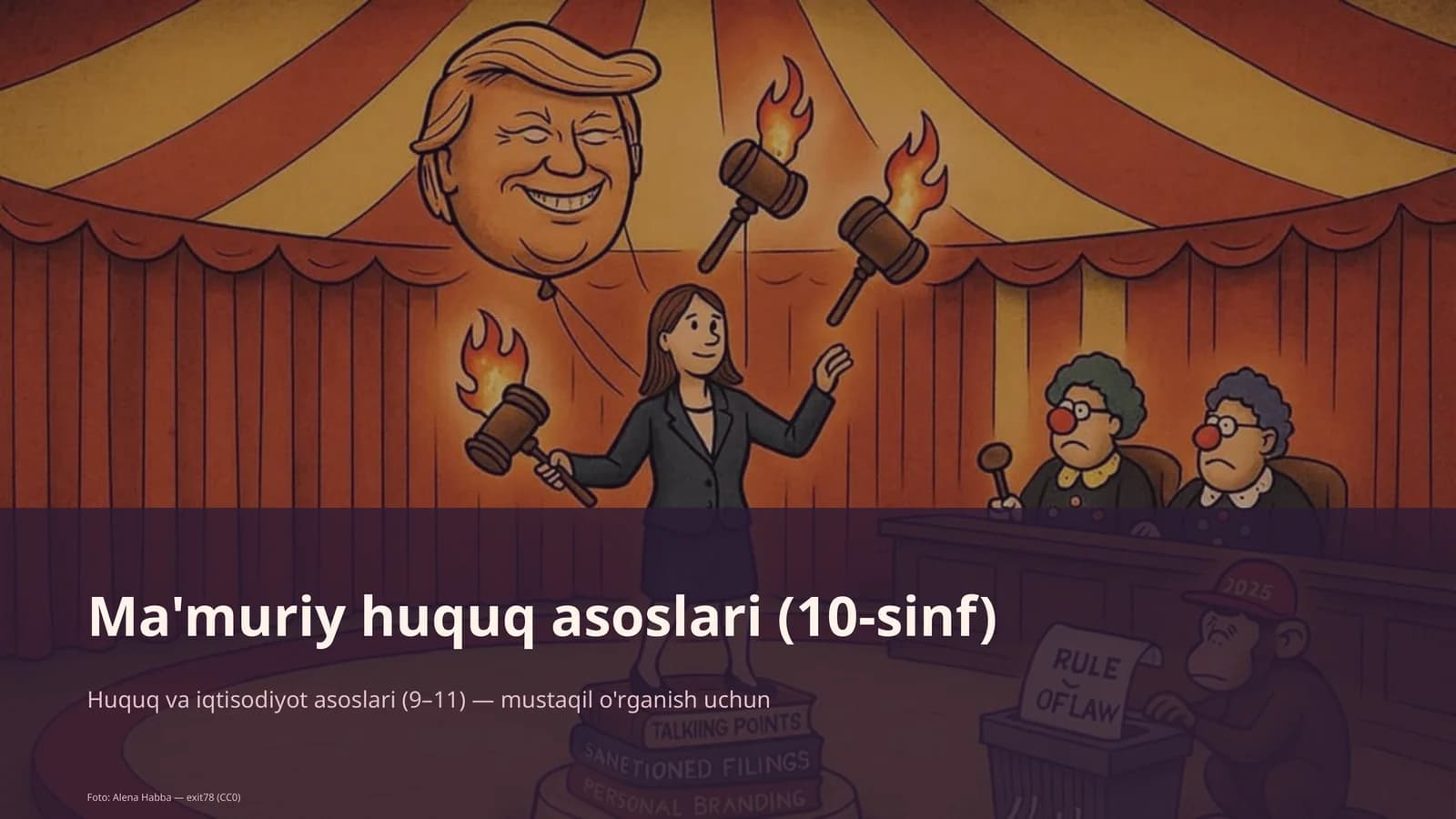 Ma'muriy huquq asoslari (10-sinf)