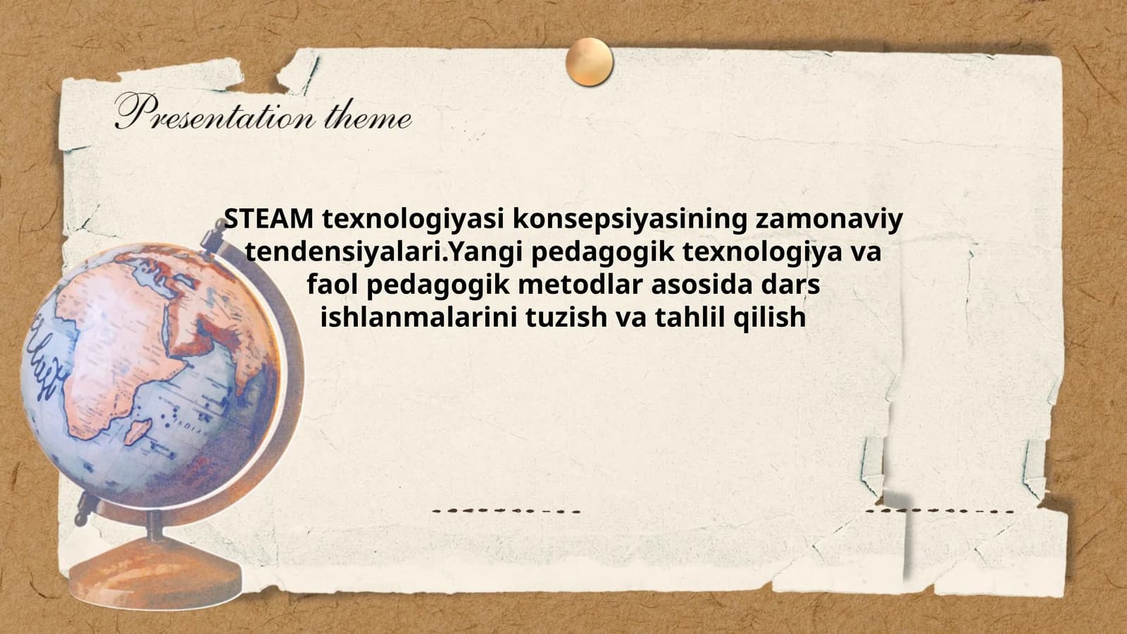 STEAM texnologiyasi konsepsiyasi